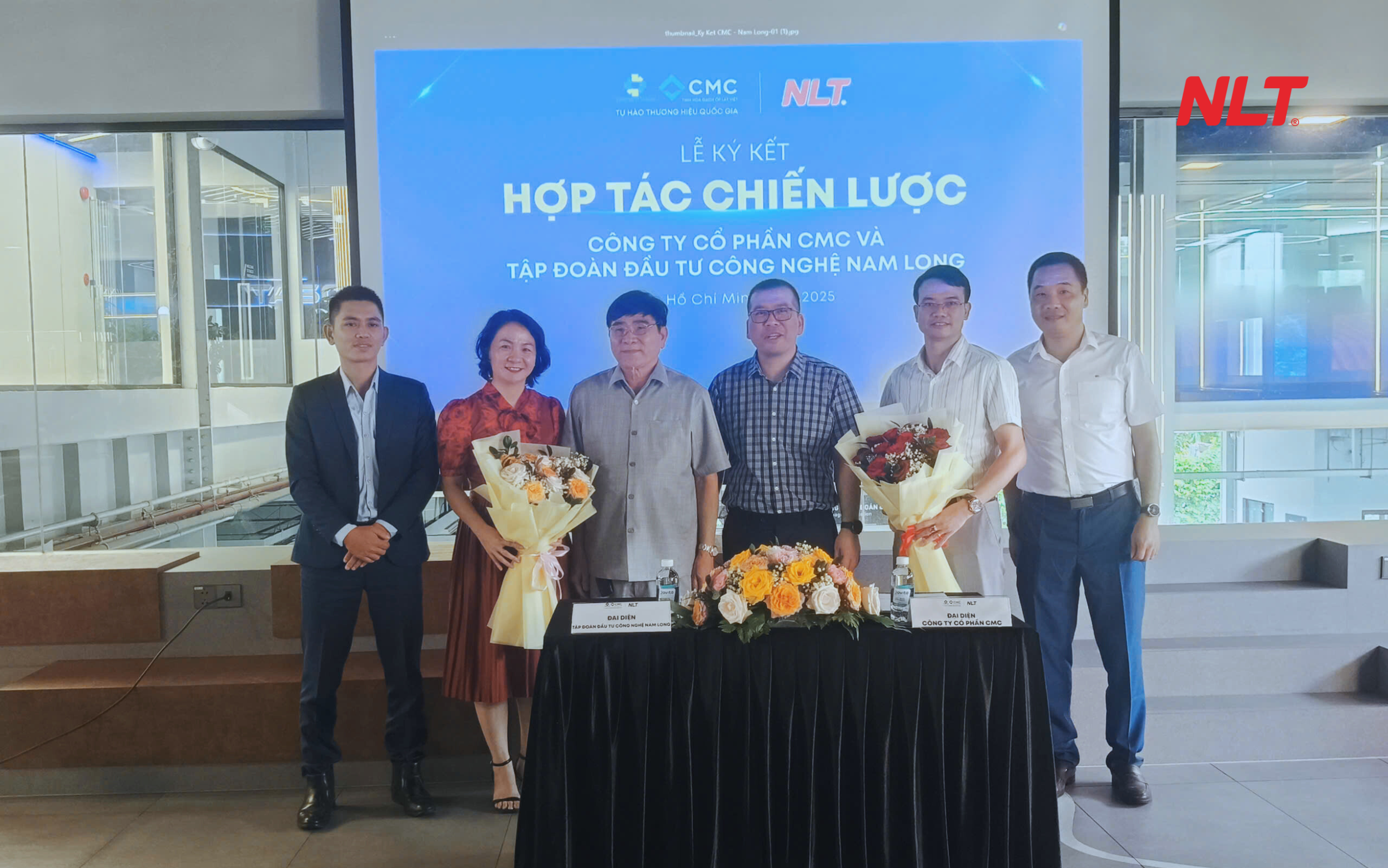 NLT Group ký kết hợp tác chiến lược cùng CMC NLT Group trở thành nhà phân phối dự án chính thức của CMC