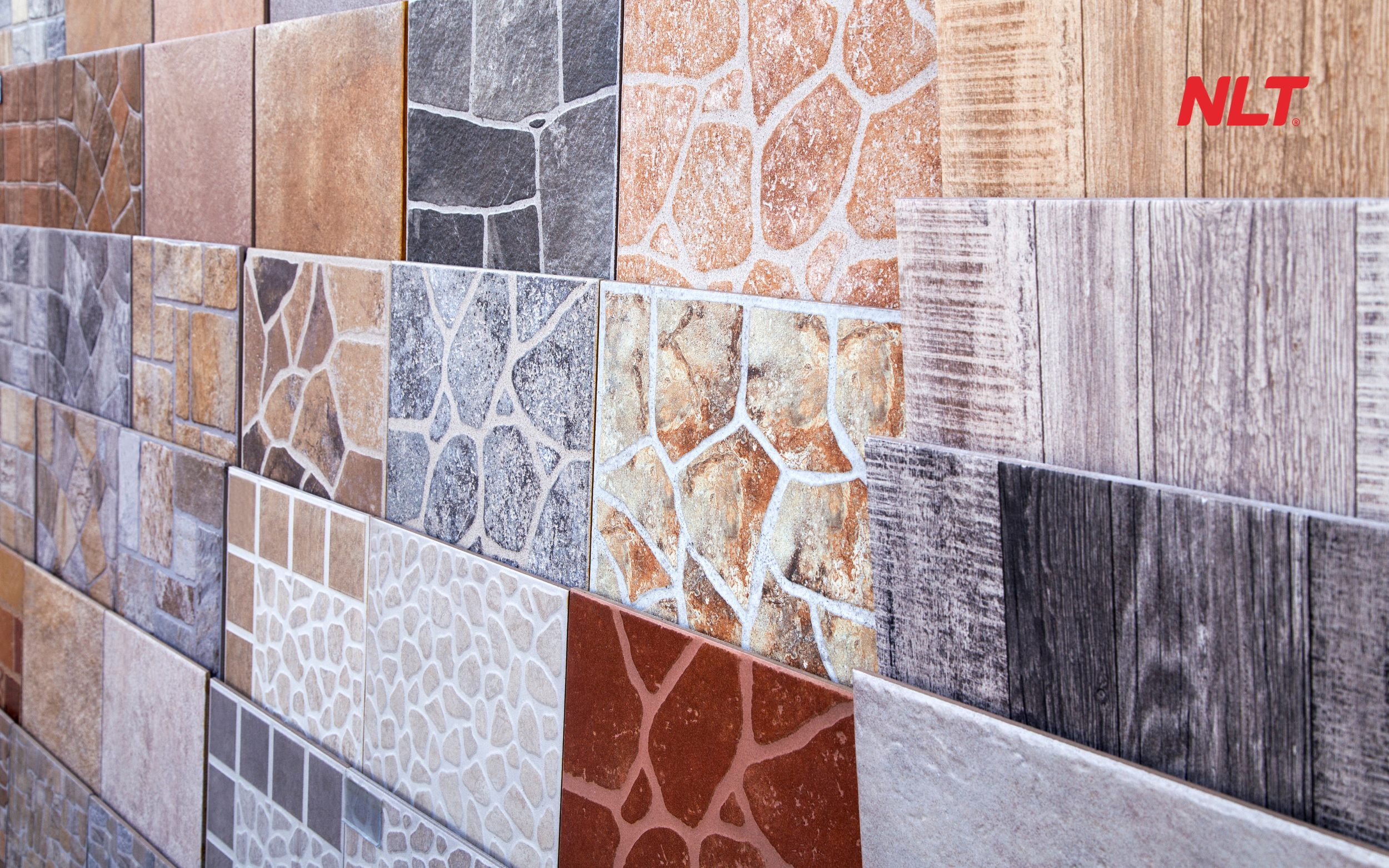Gạch Ceramic Gạch ceramic tại NLT có tem chính hãng và xuất xứ rõ ràng