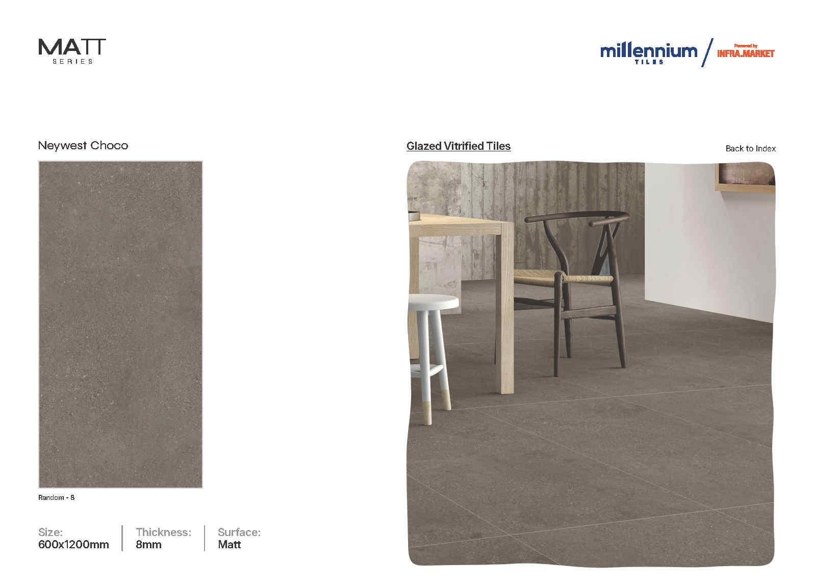 [FTILES] Gạch Pocerlain Matt – Neywest – FTP5NWT1