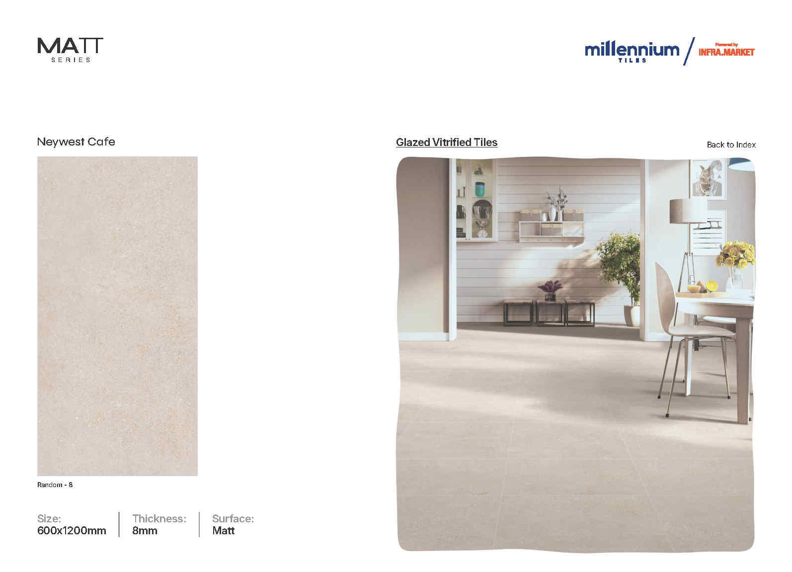 [FTILES] Gạch Pocerlain Matt – Neywest – FTP5NWT2