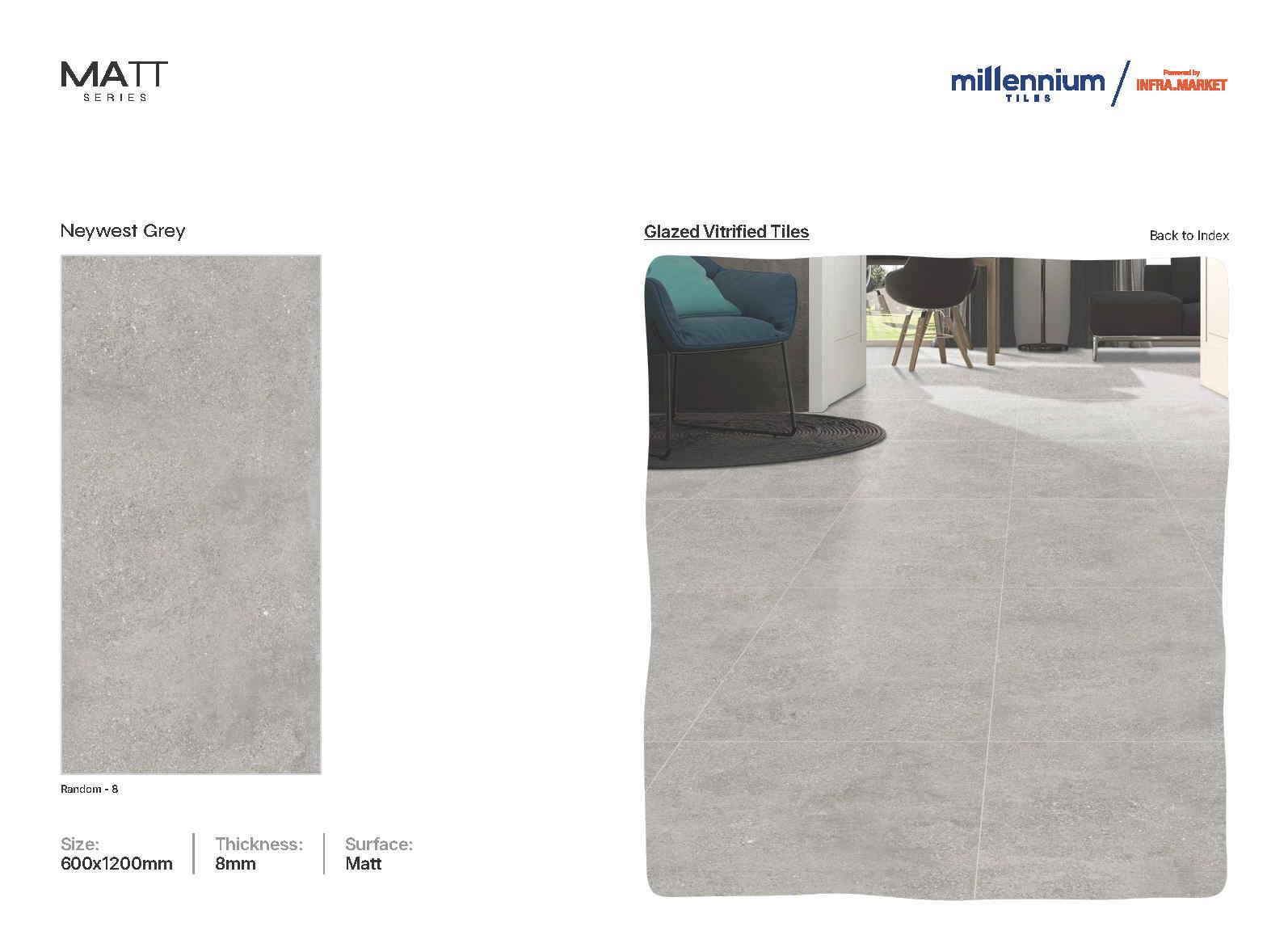 [FTILES] Gạch Pocerlain Matt – Neywest – FTP5NWT3